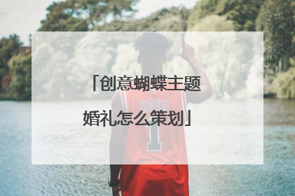创意蝴蝶主题婚礼怎么策划