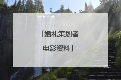 婚礼策划者 电影资料