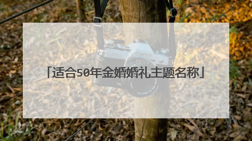 适合50年金婚婚礼主题名称