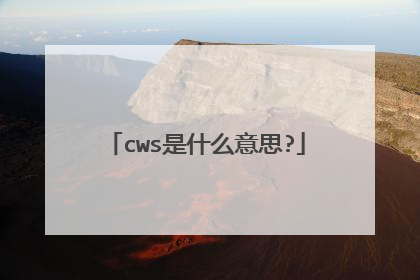 cws是什么意思?